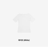 リフンリバーススリットTシャツ