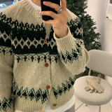  Sharp Iceland Nordic Knit Cardigan