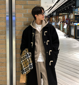  Liu Wool Overfit Duffel Coat