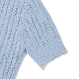 KIRSH PLAIN BACK HOLE POINT KNIT - SKY  