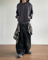 Flap Layered Cotton Pants