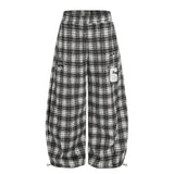 Kael Vintage Check Balloon Pants