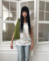 Elco Crochet Short Sleeve T-Shirt