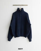 Como Half Zip-up Knit