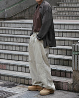 MP WASHED CURVED PANTS BG 