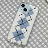 CLASSIC ARGYLE HARD JELL CASE_WHITE