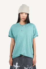 Basic Slub Short Sleeve T-shirt