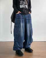 Jef Cargo Denim Pants