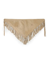 STAR LEATHER SHAWL_BE