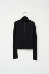 (W) Iron High Button Top