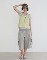 ROSE STITCH SLEEVELESS