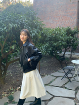 [MADE] Leather Blouson jacket
