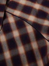 Curvy Line Shirt Brown