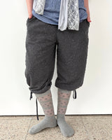 ロゼット エンボ パンツ (2colors)