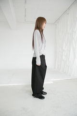 cotton curve balloon pants(2colors)