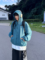 Glossy Anorak Jacket (4 colors)