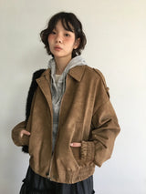 Mayu Angora Hooded Knit (2color)