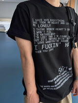 サッドピグメントショートスリーブTシャツ 3C
