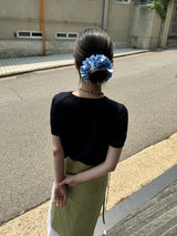 [Some options scheduled to ship by the third week of June] Cosymosy Ruffle Scrunchie - 3 Color