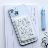 MagSafe Card Wallet Cream Cat