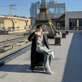 Nice open robe long coat