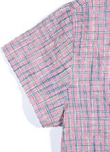 チェックシャツ_Pink