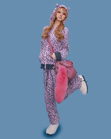 grunge pink stud bag