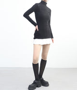 Cien see-through long socks