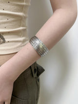Ethnic flower bangle