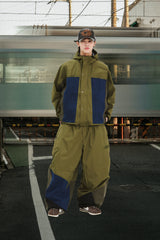 UNUSUAL SUPER WIDE VENTILATION PANTS KHAKI