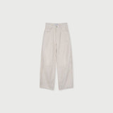 Mild pintuck wide pants