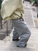 Wide Belt Sweatpants (6c)