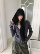 Nael Slim Warmer Hooded Zip-Up
