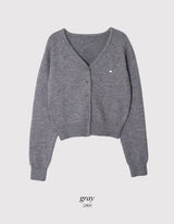 #BN ペンダントVネックニットカーディガン (5color)