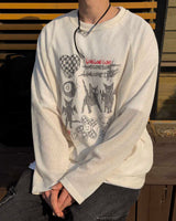 Drawing Printed Knit 2C