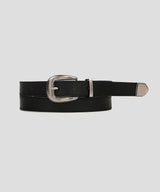Cow leather western belt