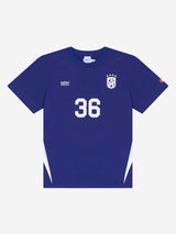 REC RUIT トレーニーフーリガンシンボルTシャツ (ブルー)