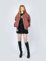 Ripstop Bomber Jacket (Red)