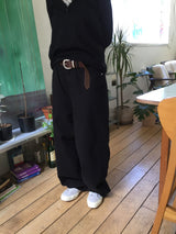 ハンプビンテージウォッシングレザーベルト (2c)
