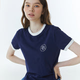 RVS Ringer T-Shirt Navy
