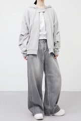 ジェニア2WAYフーデッドジップアップ