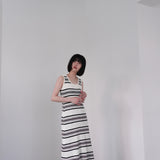 border knit one-piece