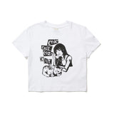 コージーキャットクロップtシャツ