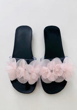 Flower Jelly Mule Slipper