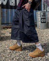 Circular Belt Stitch Cargo Bermuda
