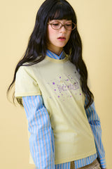 ヘイパルズミルキーウェイ Tシャツ [Lemon yellow]