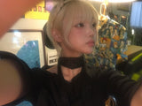 chiffon dot scarf