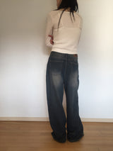 Shirring V-neck cardigan (4 colors)