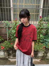 ミュジフ ティアード レース バンディング ロング スカート