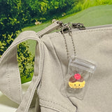 [MADE] Small Friends Key ring - Pudding